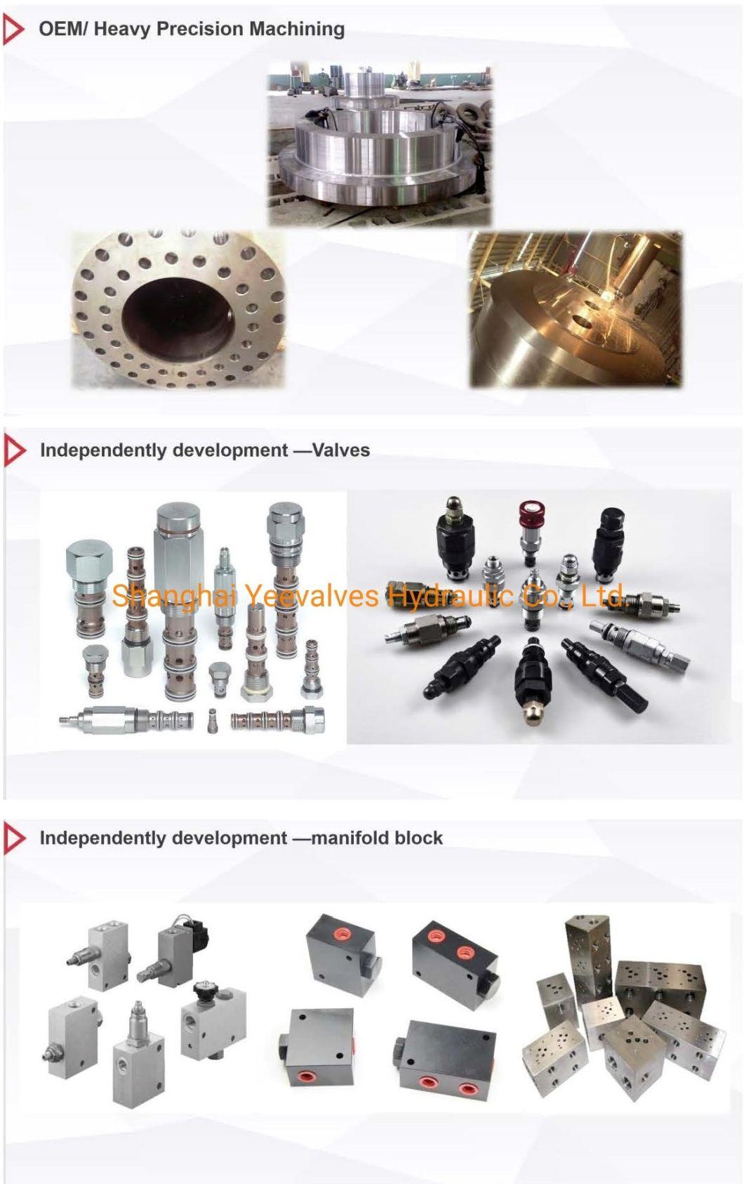 Sun Rexroth Hawe Cartridge Valve Hydraulic Valves Precision Machining Turning Drilling Steel Aluminum Zinc