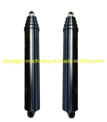 Four Stage Dump Truck Telescopic Hydraulic Cylinder