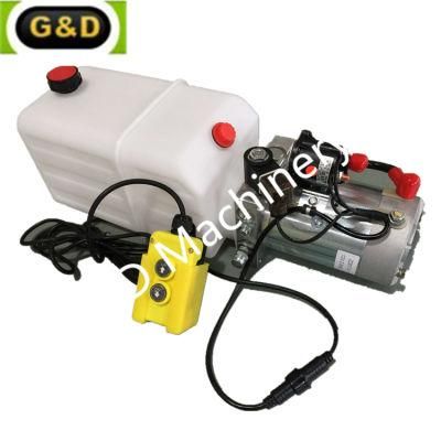 Hydraulic Accessories Single Circuit Plastic Hyraulic Power Unit for Trucks