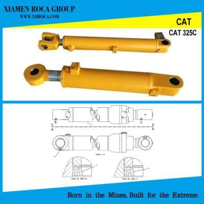 Cat 325c Excavator Cylinder Hydraulic Stick Bucket RAM Cat Hydraulic Cylinder