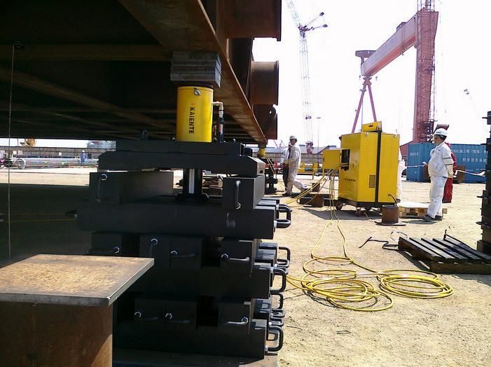 Double Acting High Tonnage Hydraulic Cylinders