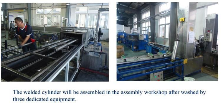 Double Action Customized Welded Hydraulic Cylinder for Press Machine