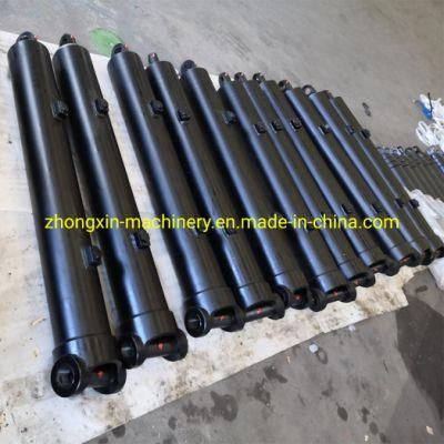 Fee Telescopic Hydraulic Cylinder Used for 30 Ton Dump Truck