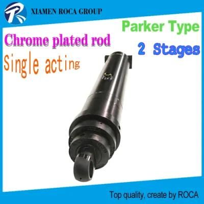 Made in China Parker Type Sat S63DC-47-130 Replacement Telescopic Dump Truck Hoist Hydraulic Cylinder