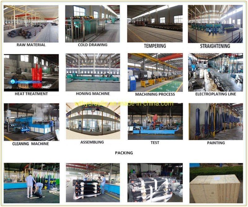 5 Stage Hydraulic Cylinder Used for Dump Truck