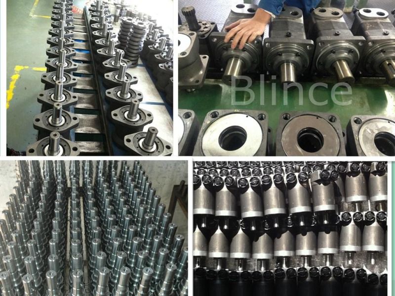 Blince Omk6 Large Torque Orbital Motor Equivalent to Eaton Hydraulic Motor 6000 Series Disc Valve Hydraulic Motor