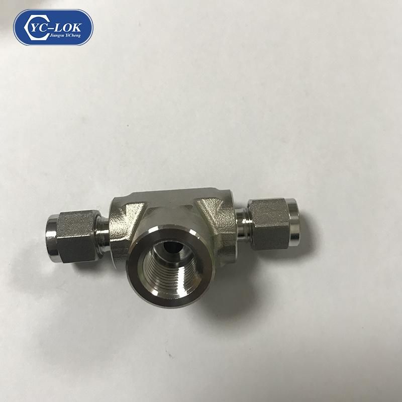 Yc-Fbt Female Branch Tee Tube Fittings with Double Ferrule