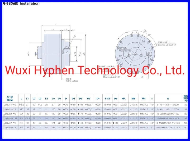 Radial Piston Hydrauic Motor High Torque (1QJM21-0.63)