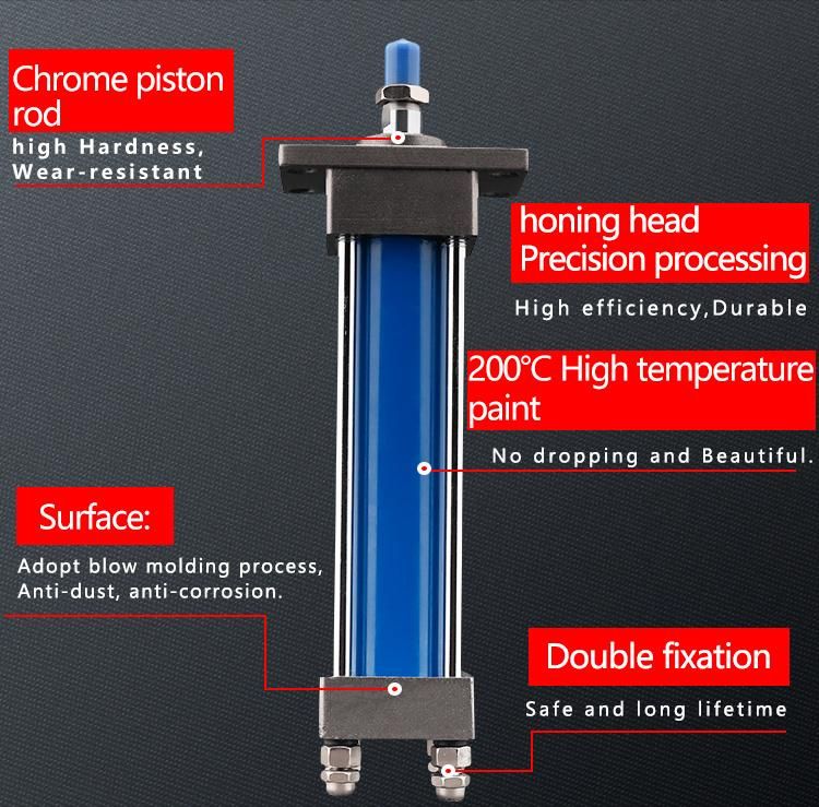 Bore 40-250mm, Max. Stroke 1000mm Hydraulic Cylinder