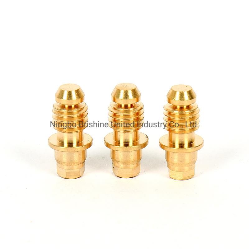 Brass Inserts, Brass Nut Ultrasonic Heating to Press