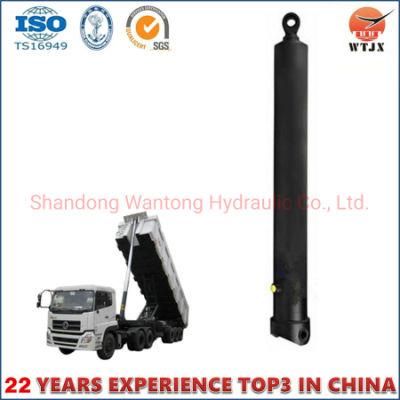 3.4.5 Stage Double Single Acting Hydraulic Cylinder Manufacturer