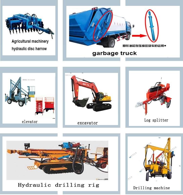 Densen Customized Manufacturer Supplier Tractor Loader Hydraulic Cylinder