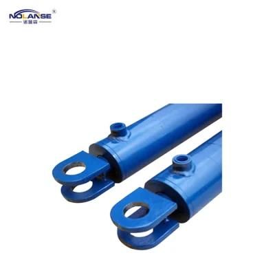 Customize Colour Size Stroke Two Post Floor Plate Double Acting Oil Cylinder Hydraulic Car Lift