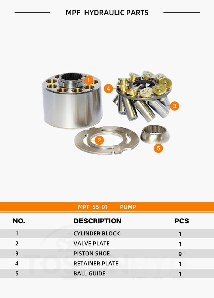 Mpf 55-01mpf55-01hydraulic Pump Parts with Linde Spare Repair Kit