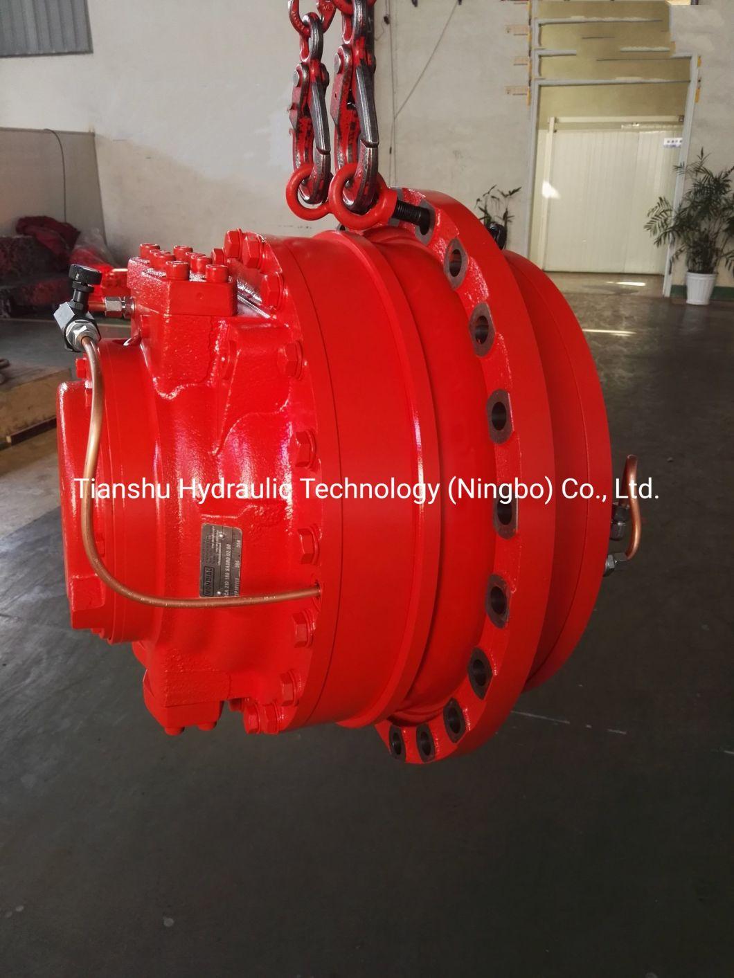 Rexroth Hagglunds Hydraulic Oil Motor Ca70 Ca140 Ca210 with Brake for Winch and Anchor Motor.
