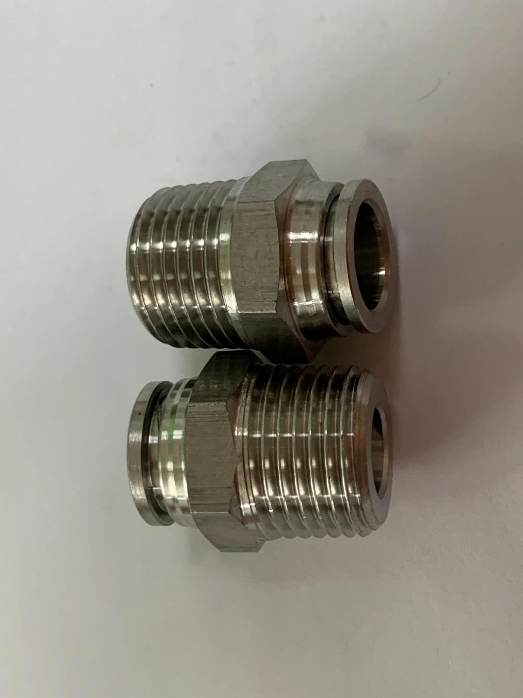 SS316 Nl Ns Retaining Nuts Rl RS Cutting Rings Tube Fittings