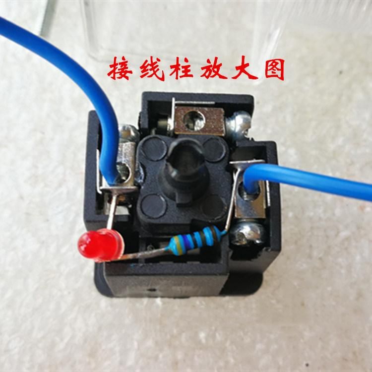 Machine Tool Solenoid Valve Plug Zt DC24V DIN43650 with Lamp Wire 3-Pin 380 10A 220V Mpm