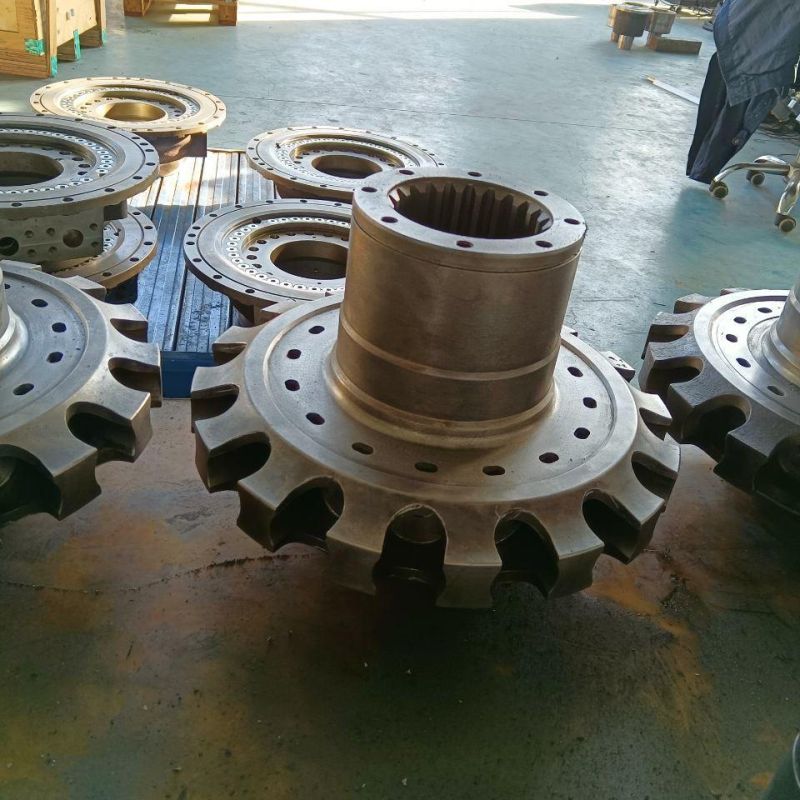 Factory Sale Low Speed High Torque Hagglunds Hydraulic Motor with Hydraulic Valve and Reducer for Ship Winch and Anchor Motor.