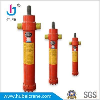 Jiaheng Brand dump truck telescopic single acting hydraulic cylinder for dumper