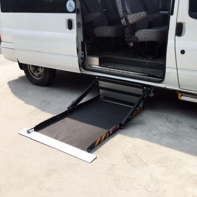 Hydraulic Lifting Platform Scissor Lift for Benz Sprinter to Help Wheelchair Occupant to Get on Vehicle