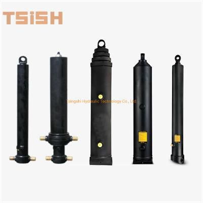 Telescopic Multi Stage Hydraulic Cylinders for Dump Truck Trailer