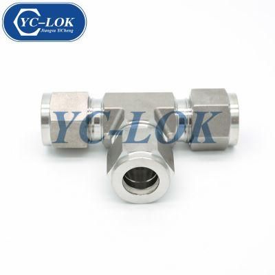 Equal Tees Union Hydraulic Tube Fittings