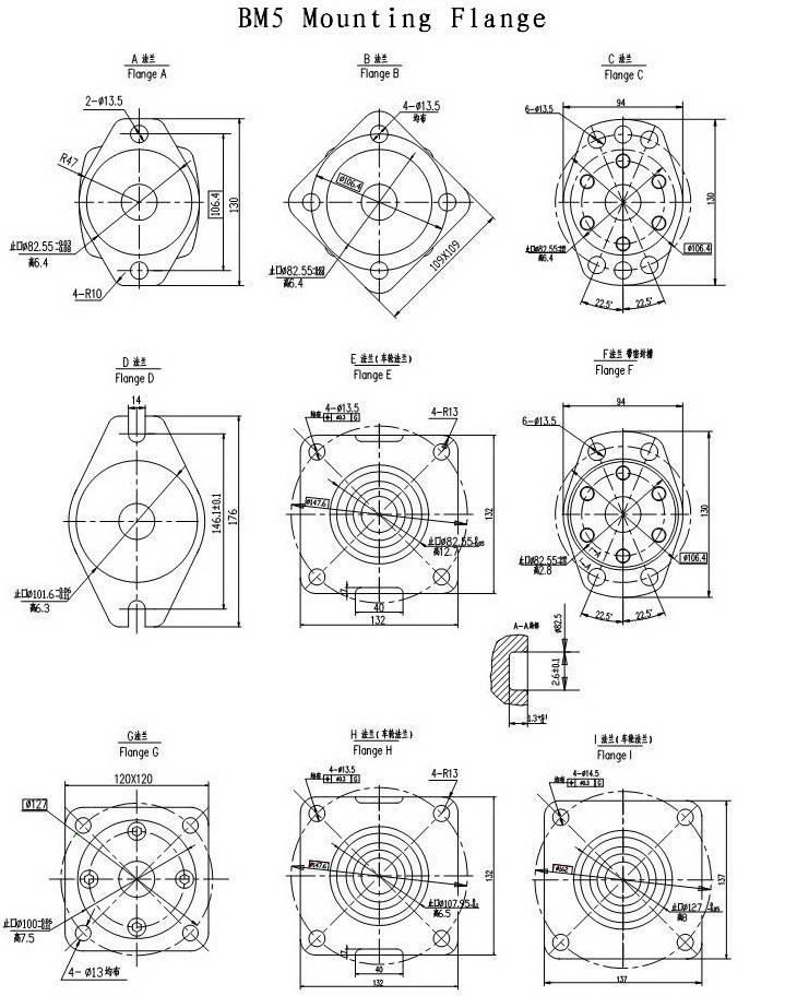 Hydraulic Motor Disc Valve Motors (2K series 104-1035)