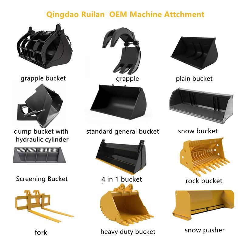 Qigndao Ruilan Construction Machinery Parts Excavator Bucket / Arm/ Boom Hydraulic Cylinder