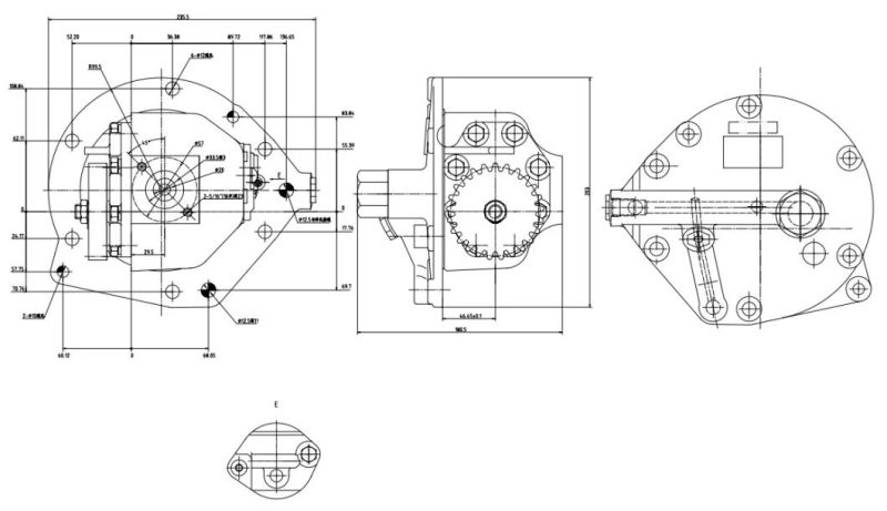 High Pressure Hydraulic Power Unit Gear Oil Pump