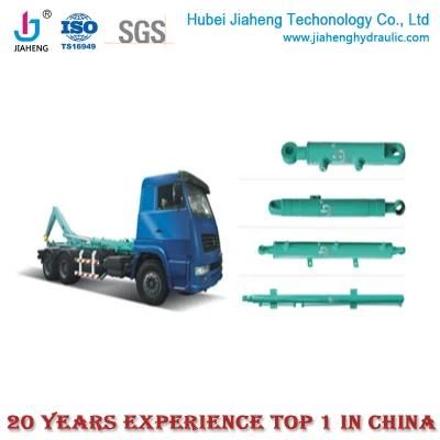 Professional Custom Jiaheng Brand Long Stroke Single Double Acting Pull Rod Type Telescopic Piston Hydraulic Cylinder