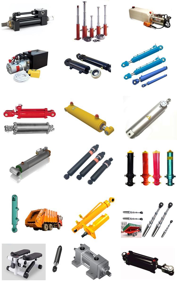 Long Time Use Double Action Welded Hydraulic Cylinder for Lift Equipemnt