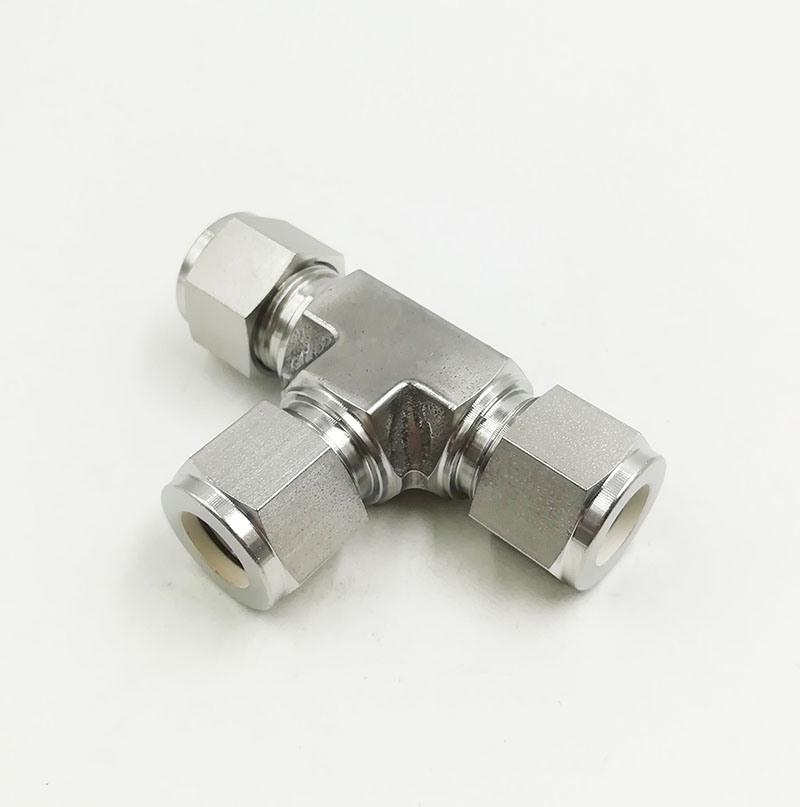 Yc-Lok Ss 3 Way Union Tee Hydraulic Tube Fittings Compression Fittings