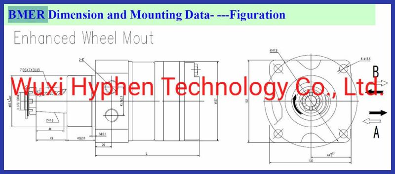 Medium Duty Hydraulic Motor Parker (TF TE) White Re (505/506) Replacement