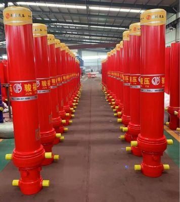 Single Acting Hyva Model Hydraulic Cylinder for Dumping Trailer