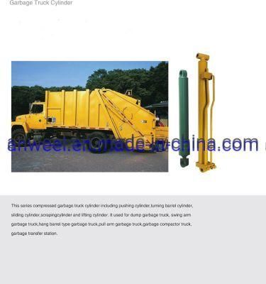 Sanitation Vehicle Telescopic Hydraulic Cylinder for Garbagetruck