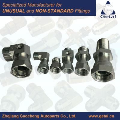 Yuhuan Manufacturer Hydraulic Fittings Swivel Fittings Tube Fittings Pipe Fittings