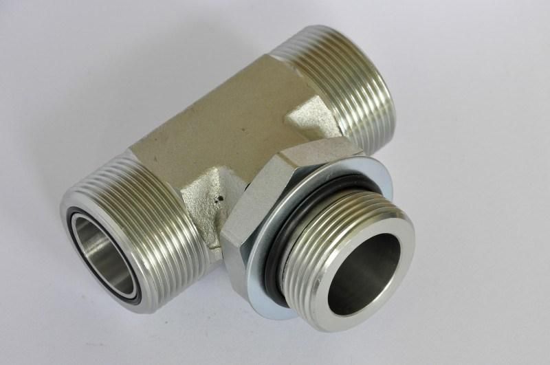 Tee Type O-Ring Face Seal Unf Thread Pipe Fitting