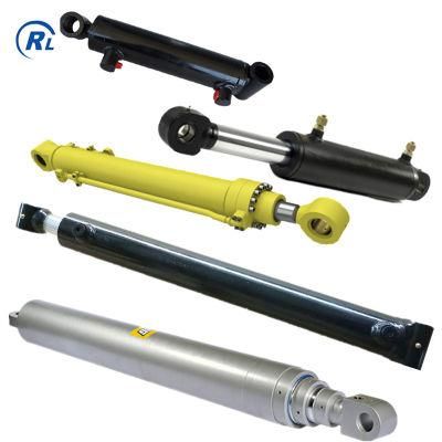 Qingdao Ruilan Customize Construction Machinery Parts Arm Boom Bucket Stick Cylinder for Excavator Mini Excavator Hydraulic Cylinder Assembly