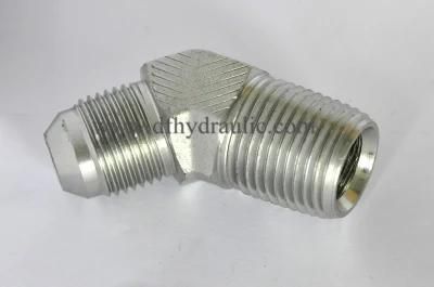 Male Jic to Male Pipe 45&Deg Adapter