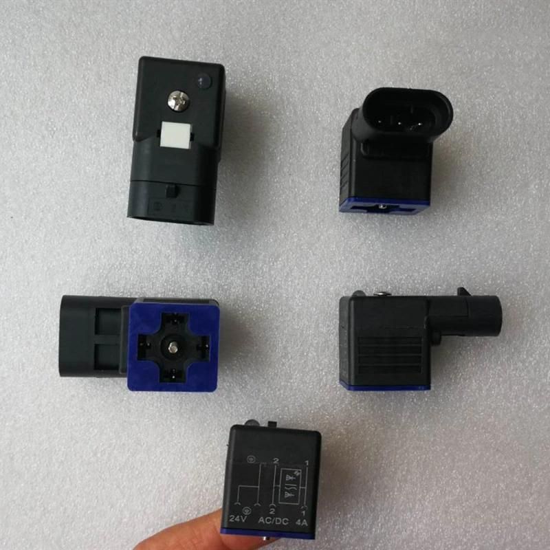 Solenoid Valve Plug Hongming Dianzi 24VAC-DC-4A 48 Doydz Tenda Ddfcc