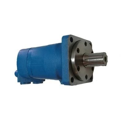 Large 4 Bolts Flange Rectangle Spline Shaft Rotary Hydraulic Orbit Obitrol Motor Bm6 Series Eaton