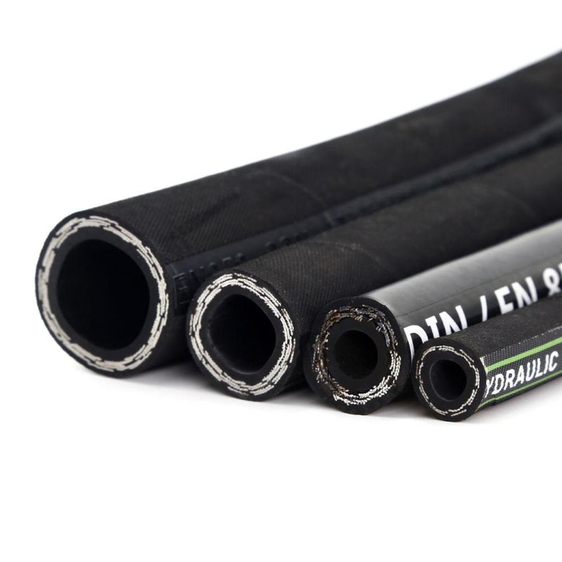 Rubber Hose Pipe SAE DIN Standard Hydraulic Hose