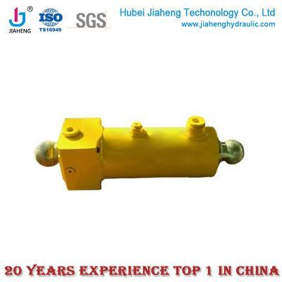 Truck Mounted Concrete Mixer Pump Truck / Concrete Boom Pump System From Jiaheng Group