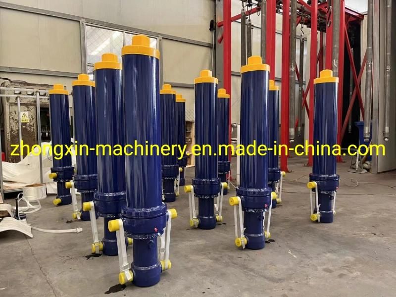 Factory Price Dump Trailer Telescopic Hydraulic Cylinder