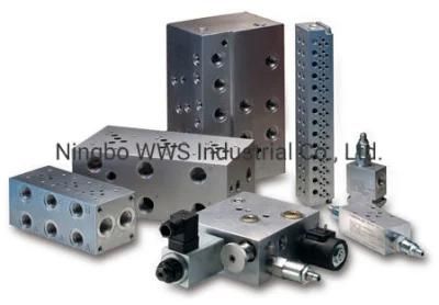 Aluminum Valve Milling Machining Hydraulic Manifold by CNC