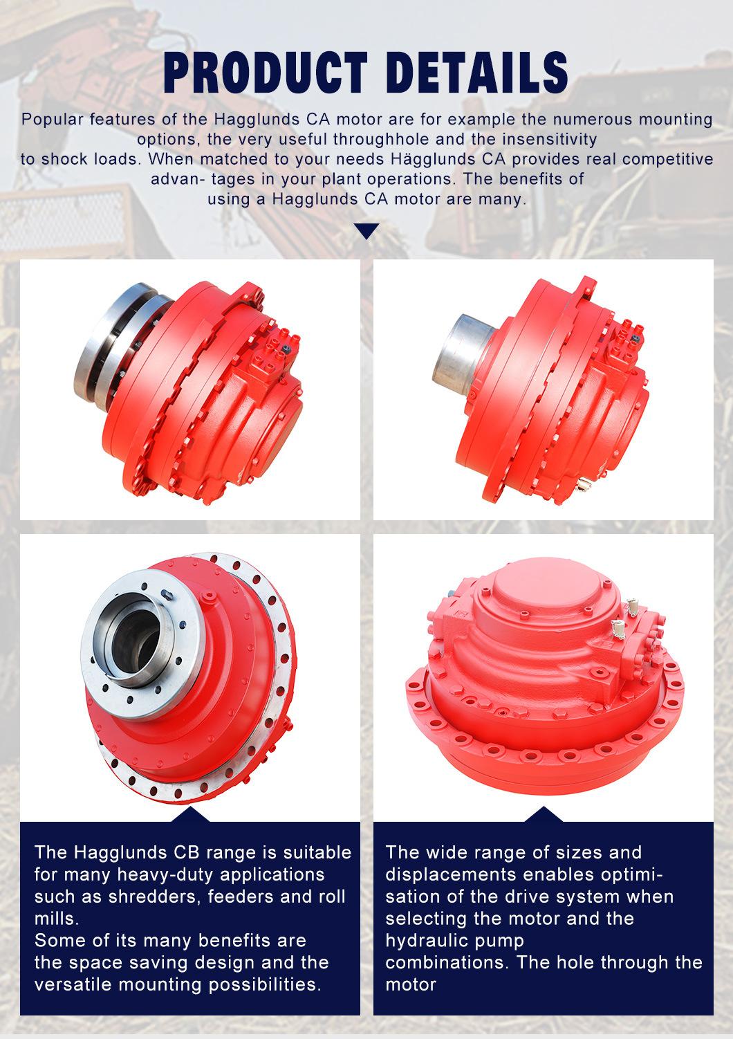 Hagglunds Drives Ca CB Low Speed High Torque Radial Piston Hydraulic Motor