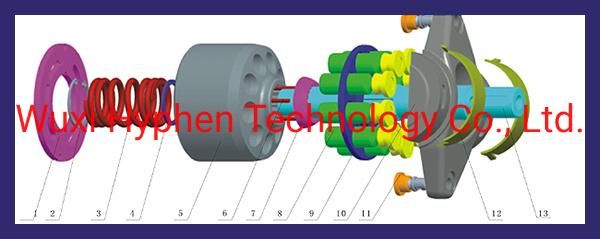 Chinese Hydraulic Pump Parts Cylinder Block Valve Plate (Spare parts)