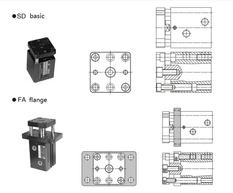 Jufan Non-Rotating Compact Cylinder - Nrcxhc-40