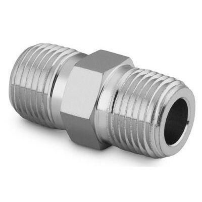 Stainless Steel Pipe Fitting Hex Nipple 12 in Male NPT