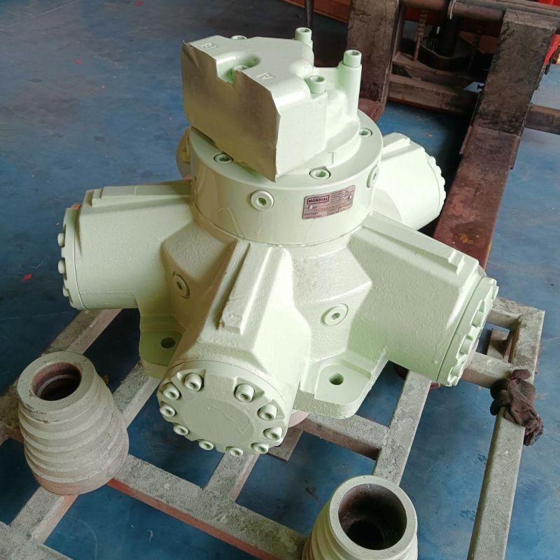 Low Speed High Torque Radial Piston Hydraulic Motor Kpm Staffa Hmb Series Replace Kawasaki Hmb080/125/200/270/325